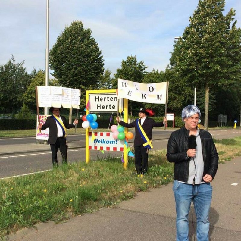 Presentator Maikel Sonnemans1